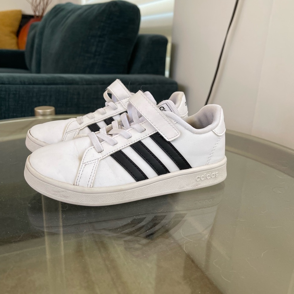 Adidas Boys Leather